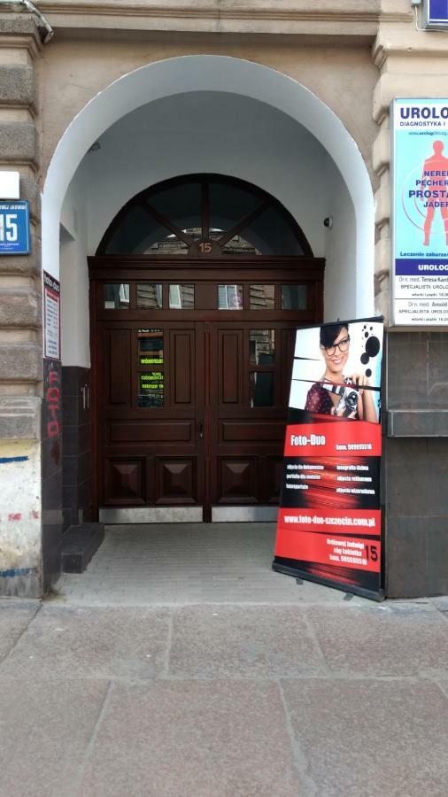 Mieszkanie Centrum Stettin Eksteriør billede