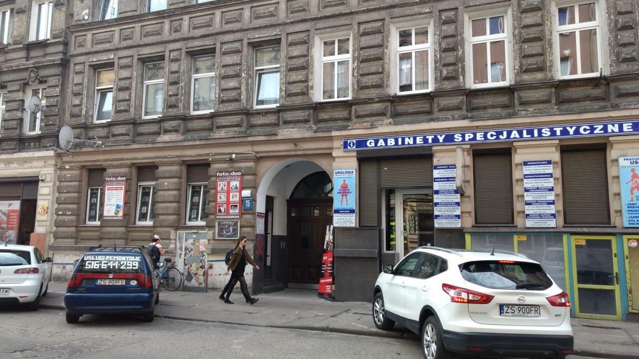 Mieszkanie Centrum Stettin Eksteriør billede